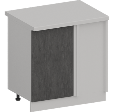 Кухня Модуль ШНУ 990М Белый / Бетон