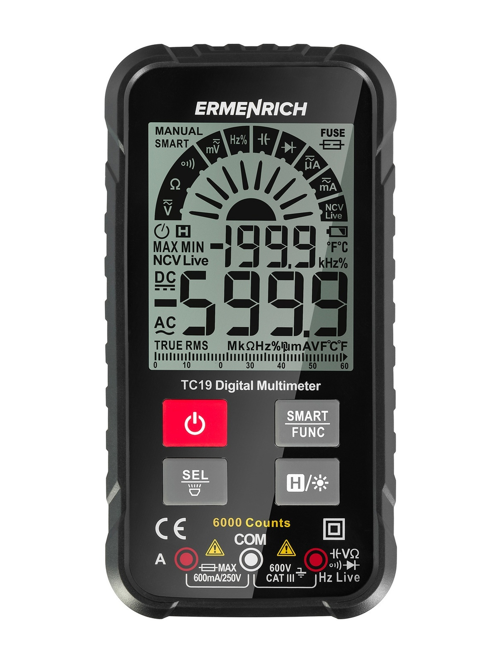 Цифровой мультиметр Ermenrich Zing TC19