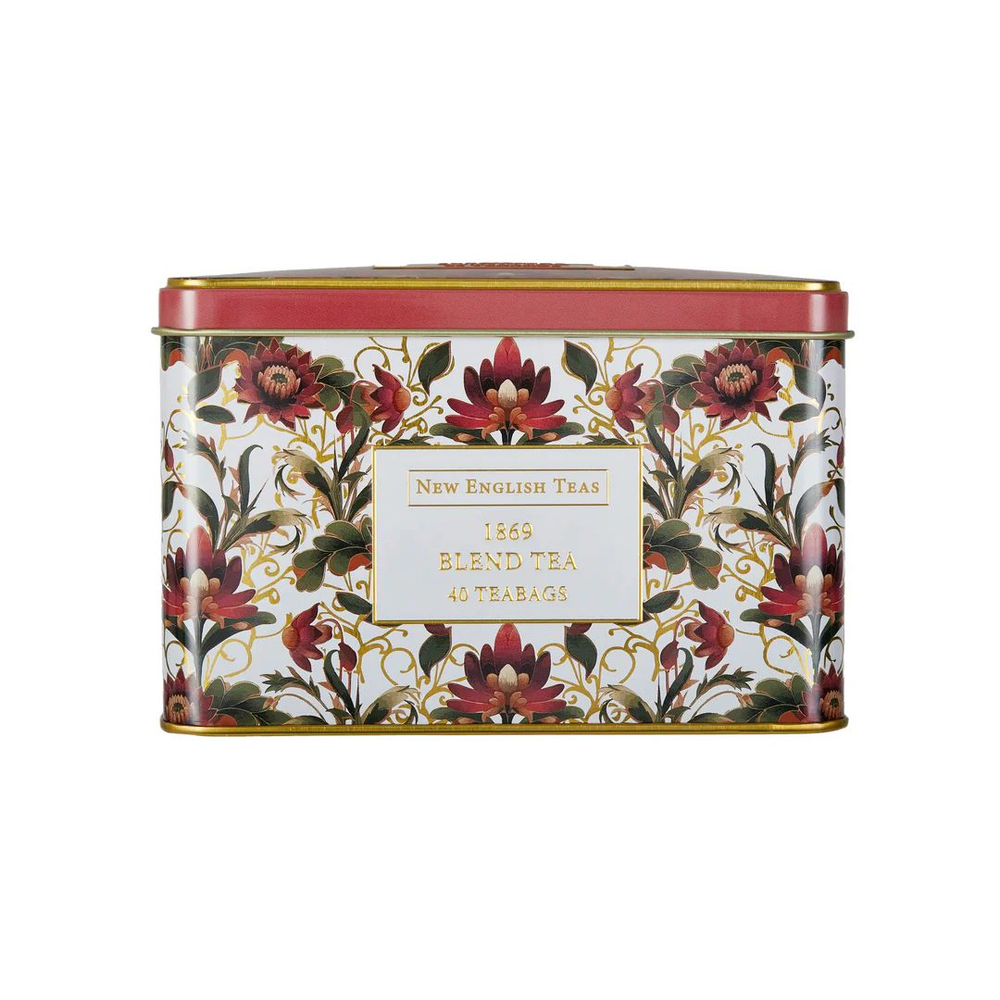 New English Teas Набор чая в пакетиках Embroidery Classic Tea Tin Set, 3шт