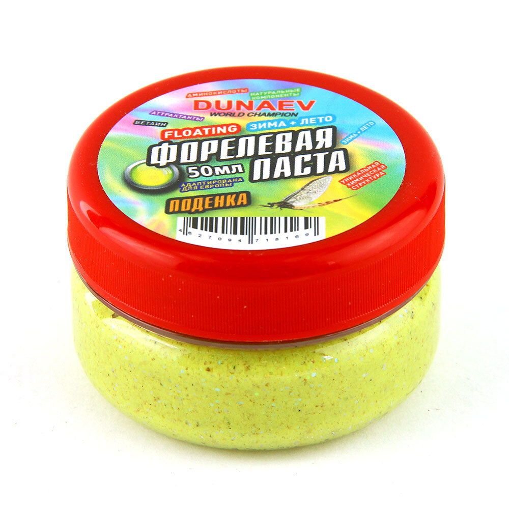 Паста Dunaev 50 мл Форель Поденка Лайм