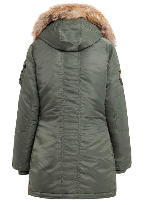 Куртка Аляска Женская - Apolloget Alaska Wmn (олива/желтый - s.green/yellow)