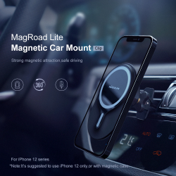 Магнитный держатель MagRoad Lite Magnetic Car Mount (Clip) в автомобиль с креплением в воздуховод, Nillkin