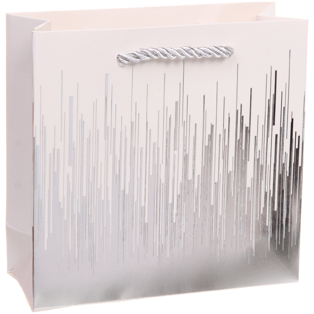 Пакет подарочный «Абстрактный блеск» 14*15*6 см