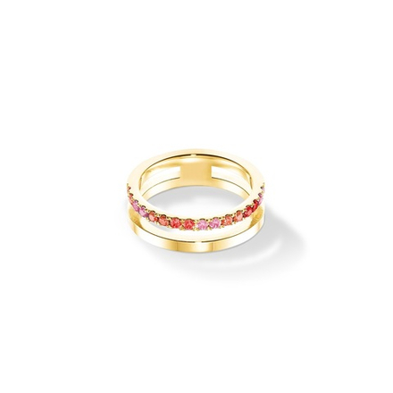 Кольцо Coeur de Lion Red-Gold 0136/40-0316 54