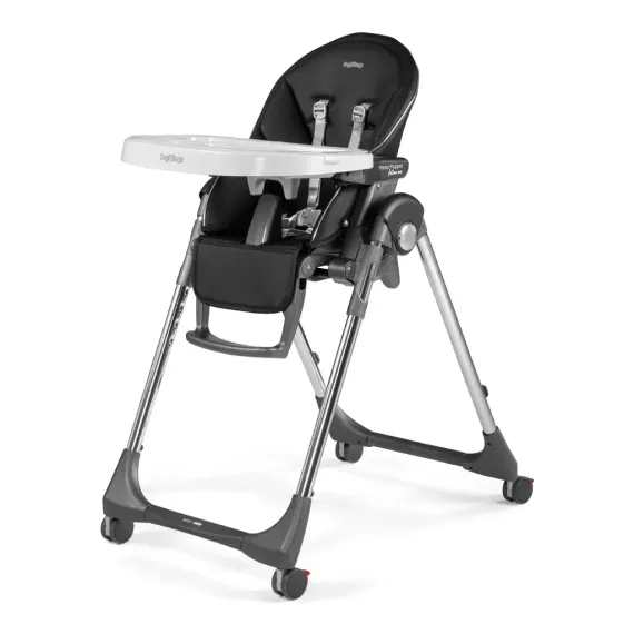 Стульчик для кормления Peg-Perego Prima Pappa Follow Me Hi-Tech Licorice