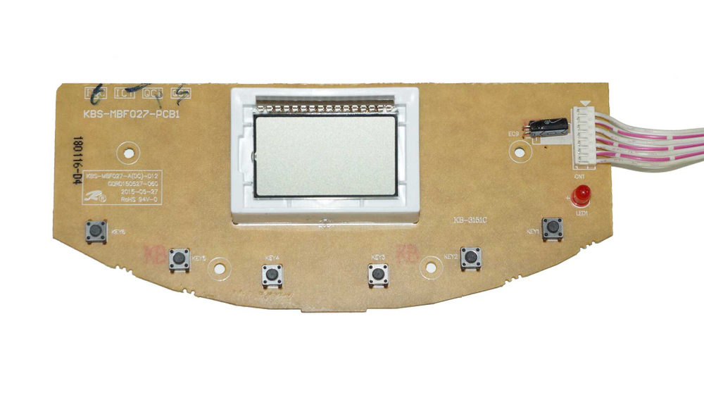 KBS-MBF027-PCB1 плата управления для хлебопечки ENDEVER MB-51