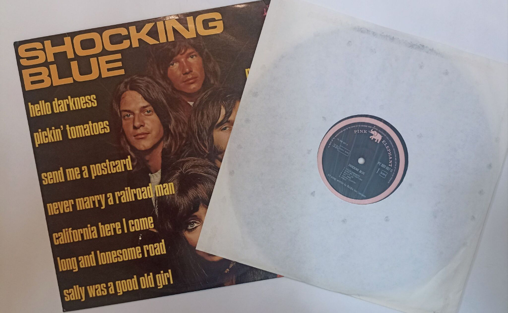 Винтажная виниловая пластинка LP Shocking Blue (Benelux 1970) (Pink Elephant )