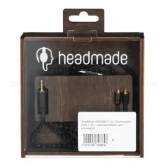 HeadMade MMCX to 2.5mm Black 1.2 m