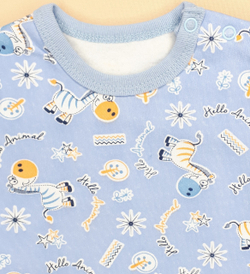 Комплект Зебра (голубой)