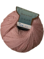 Пряжа Merinoseta (Италия.) 70% меринос 30% шелк 50г-700 м цв ) цв 508 пудровый