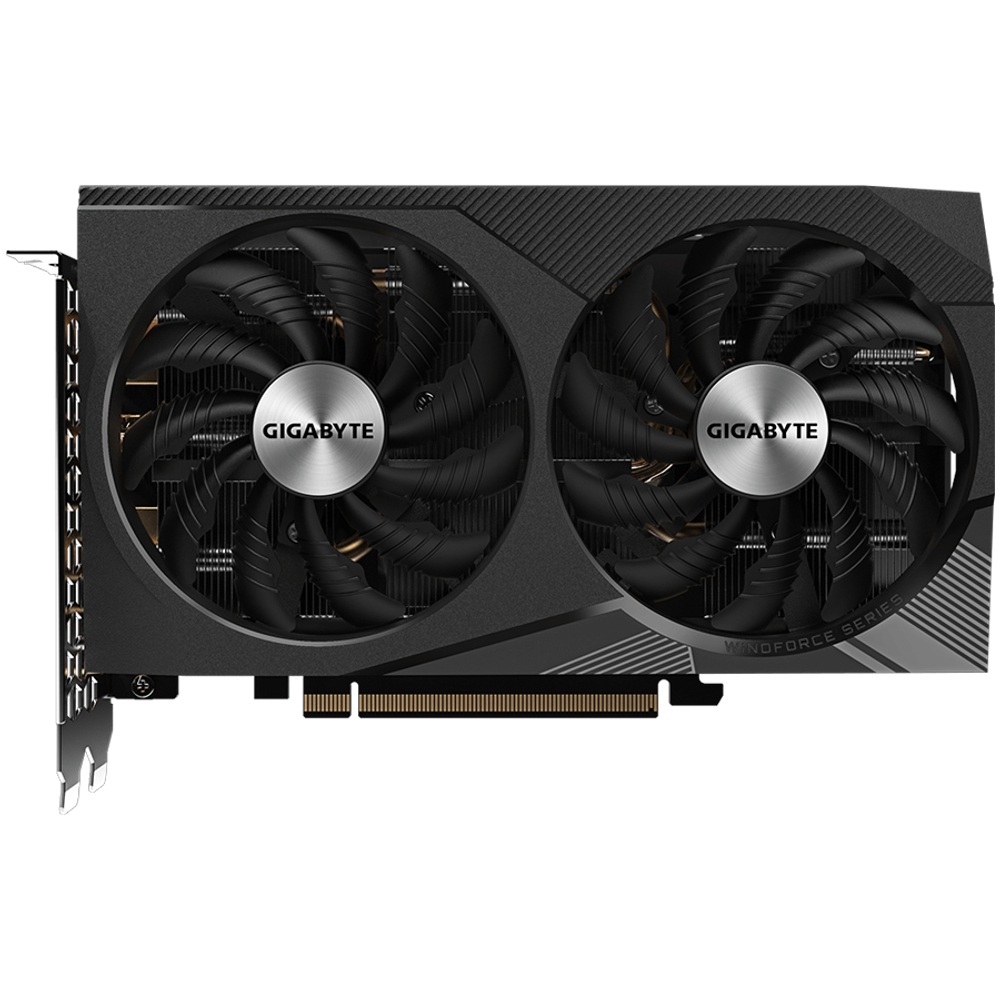 GIGABYTE Video Card NVidia GeForce RTX 3060 WINDFORCE 12G, GDDR6 12GB/192bit, PCI-E 4.0, 7680x4320 550W DisplayPort 1.4a *2 HDMI 2.1 *2