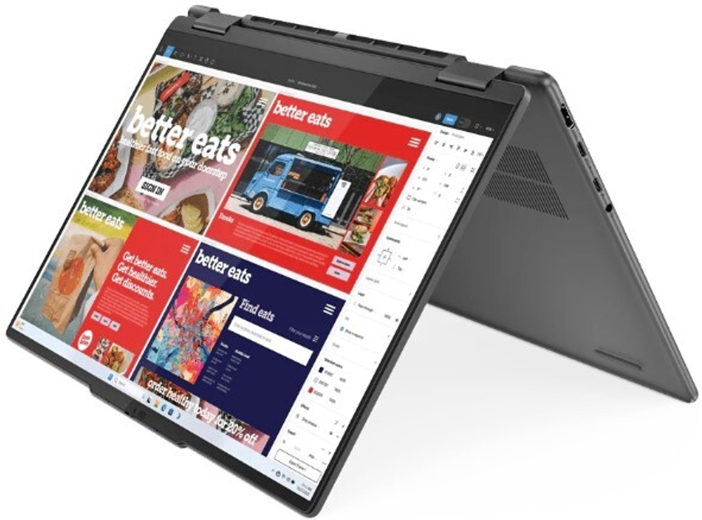 Ноутбук  Lenovo Yoga 7 2-in-1 14IML9 14 ", Core Ultra 7, 32 Гб RAM, 1 Тб SSD, Arc graphics, Серый