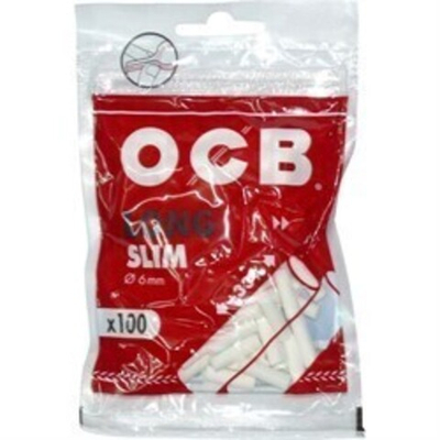 Фильтры для сигарет "OCB" 6мм Slim Long 100шт