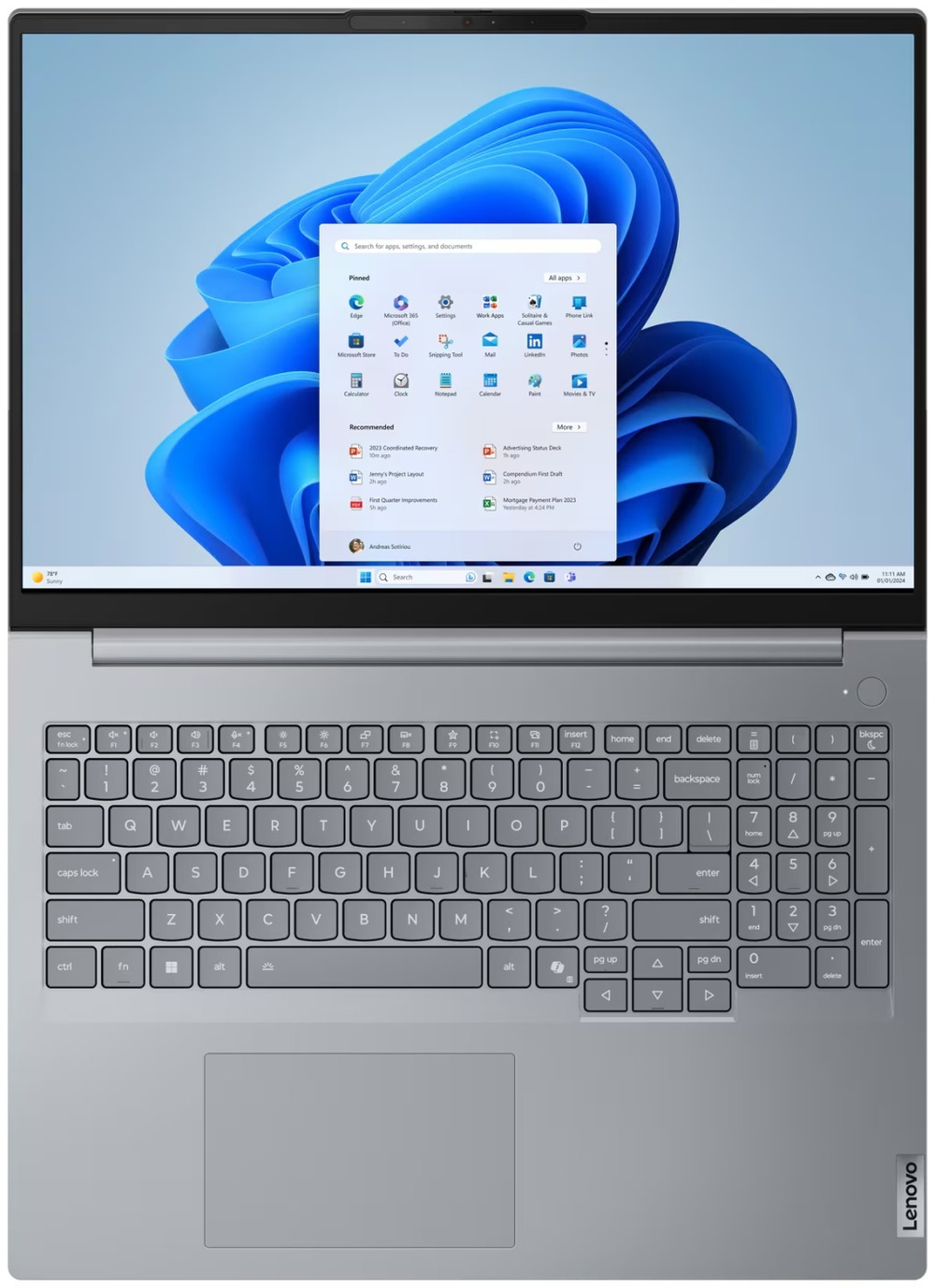 Ноутбук Lenovo ThinkBook 16 G8 IRL 16" / 16 Гб / SSD 512 Гб / Win 11 Pro / 21SH008ERT