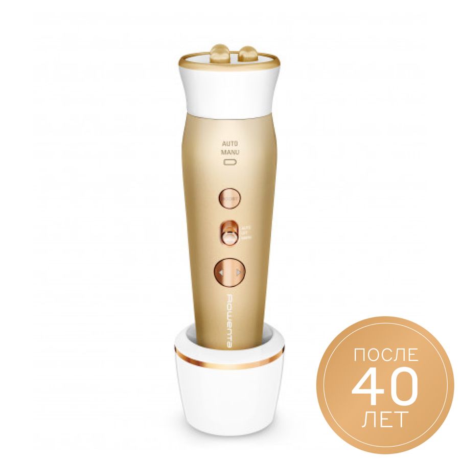 Антивозрастной массажер для лица и кожи вокруг глаз Rowenta Lift Contour Massager LV7030F0 золотой