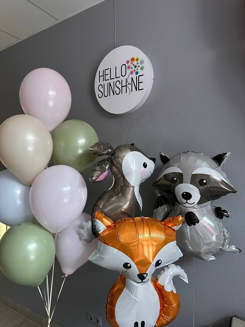 Набор шаров Зверюшки №2