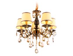 Ambrella Подвесная люстра с абажурами и хрусталем Traditional TR4577
