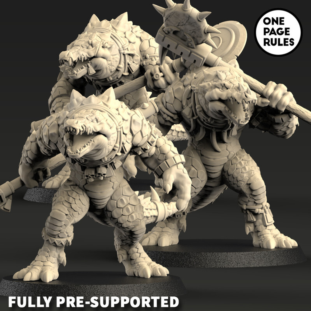 Grand Alliance Order Seraphon Saurus Warriors 1 шт. миниатюра для dnd, днд, pathfinder, фентези, Настольная игра, НРИ, Варгейм, РПГ