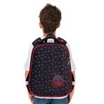 Ранец BRAUBERG LUMINOUS, 2 отделения, с брелоком, "Danger", СВЕТЯЩИЙСЯ РИСУНОК, 38х29х16 см, 272069