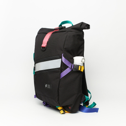 Рюкзак Technic Rolltop L черный/цветной