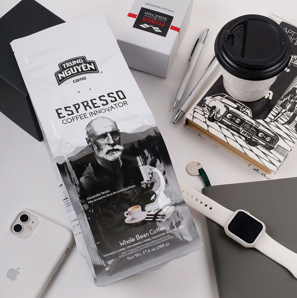 Вьетнамский кофе в зернах Trung Nguyen Легендарный Эспрессо Новатор (Legend Espresso Innovator), 500 г