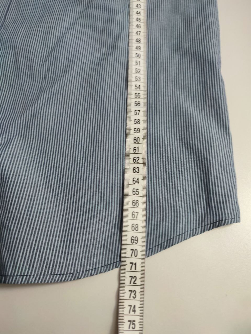 Рубашка Ostin в полоску 46 размер