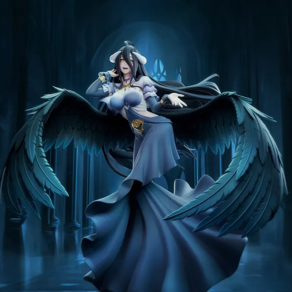 Albedo black wings - Overlord