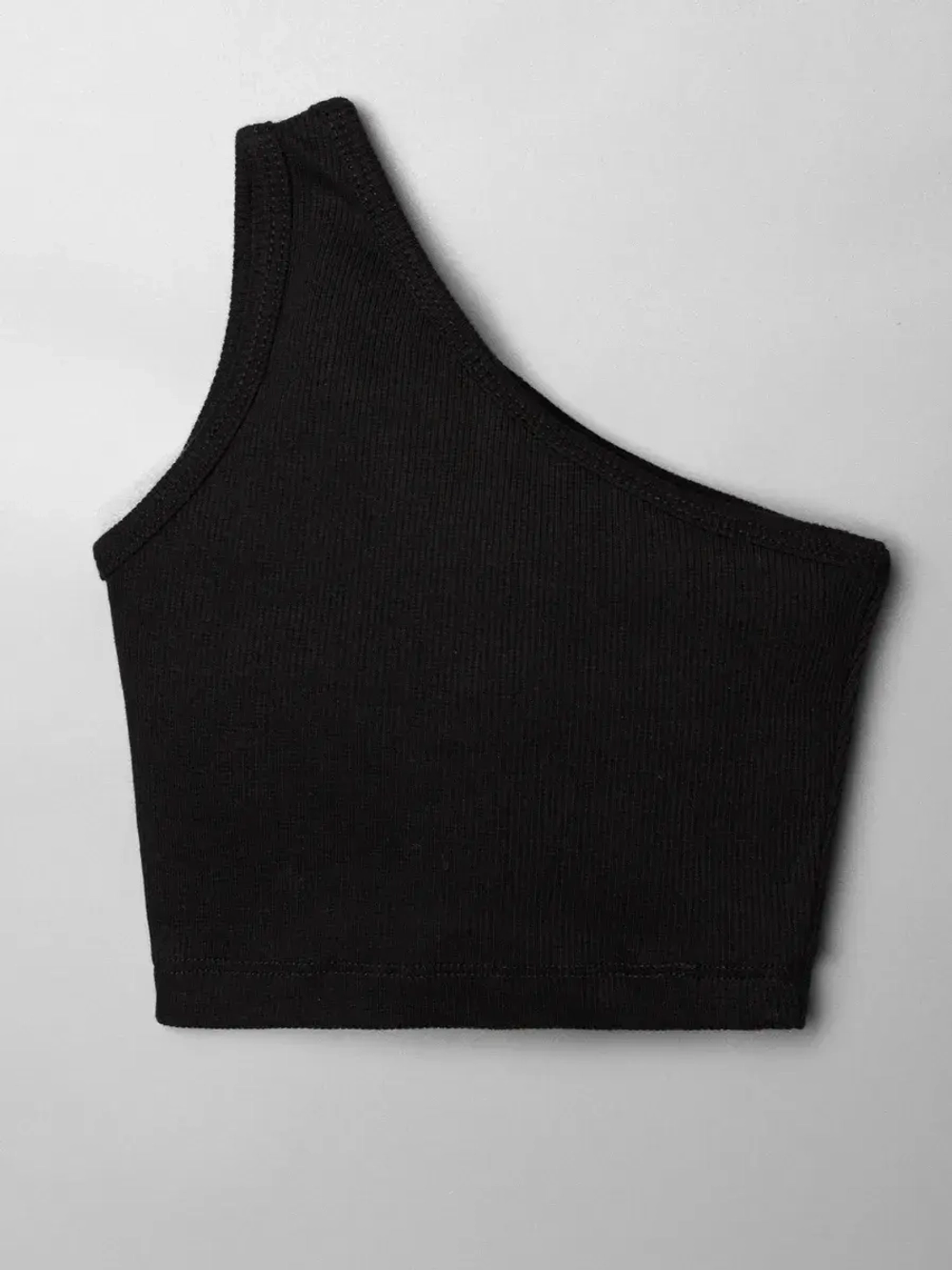 Летний топ для девочки на одно плечо