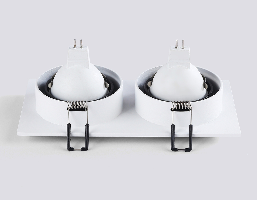 Светильник встраиваемый TN102732/2 WH/BK белый/черный GU5.3 175*92*23