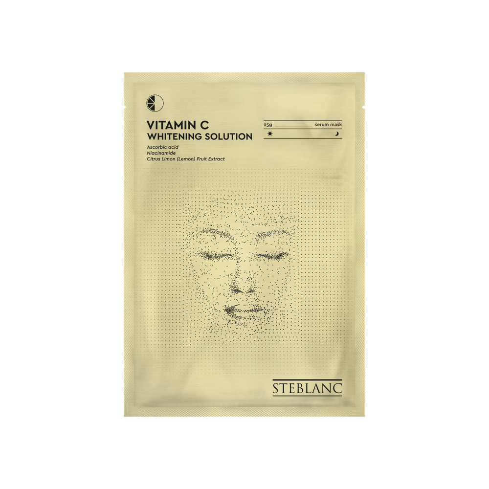 STEBLANC Vitamin С Whitening Solution Serum Sheet Mask