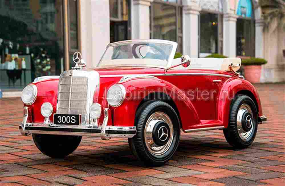 Детский электромобиль "Mercedes-Benz", LS-618, красный