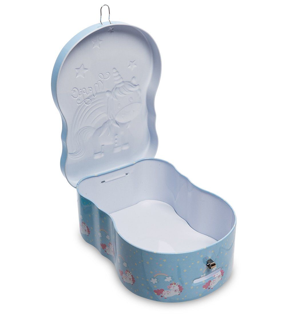 BX- 33 Металлическая копилка «Единорог»