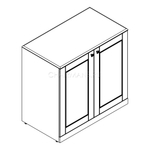 Тумба с фригобаром Skyland LAREX LTF-3D орех тироли