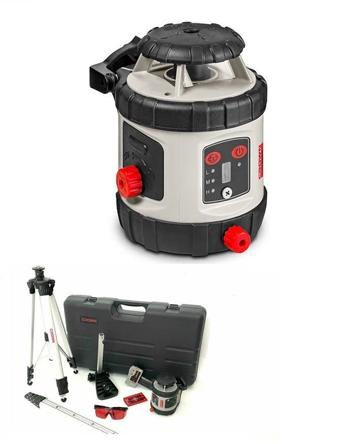 Нивелир ротационный лазерный CROWN CT44068 BMC в кейсе