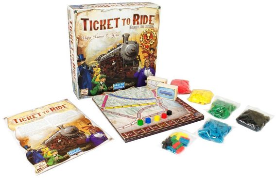Игра "Ticket to Ride: Америка"