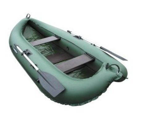 Надувная лодка Лидер Компакт-260 (зеленая)