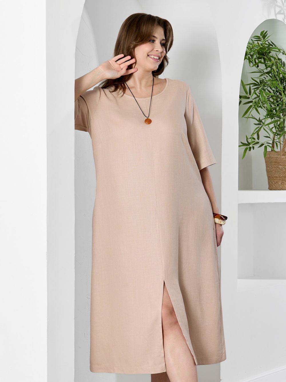 Платье Камео-1 Виотекс БЕЖЕВЫЙ