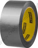 STAYER 48 мм, 25 м, серебристая, Армированная лента, PROFESSIONAL (12080-50-25)