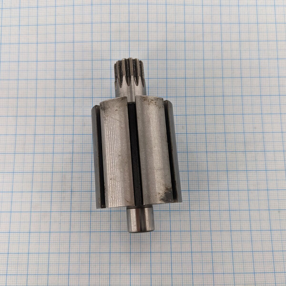 OPT-PW2050-15 Ротор пневмодвигателя 80х38,5х38,5 мм для гайковерта OPT-PW2050