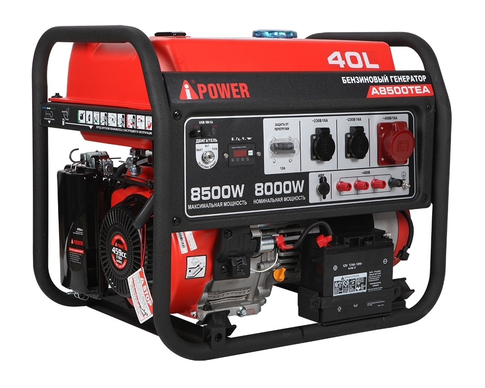Генератор бензиновый A-iPower A8500TEA