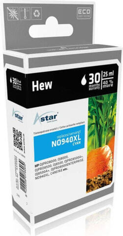 Картридж струйный голубой 1 шт Astar AS15480