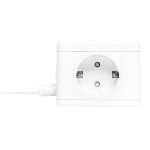 Удлинитель "Куб" 2 гнезда 3USB 2,4А+зарядное устройство 1,3 метра 1мм2
