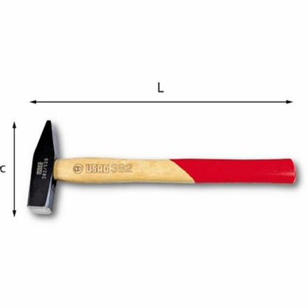 382/500 Молоток для механических работ, 500 гр., USAG (Италия)