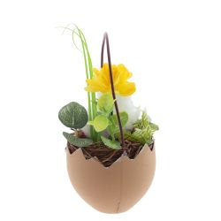 GAEM Изделие декоративное "Корзина пасхальная", L9 W9 H16 см, 3в.