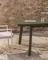 Раздвижной уличный стол Izola из алюминия с зеленой отделкой 220 (280) x 100 см