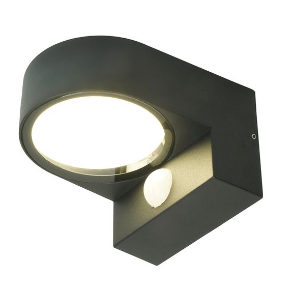 Светильник садово-парковый Feron DH1202, с датчиком освещенности/движения (на стену), GX53 51327