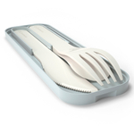 Набор из 3 столовых приборов в футляре mb pocket, natural