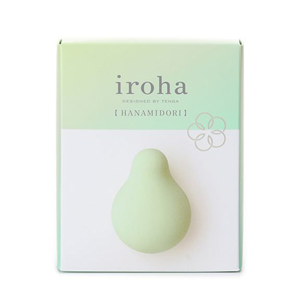 Зеленый вибратор Tenga Iroha Hanamidori IHM-22