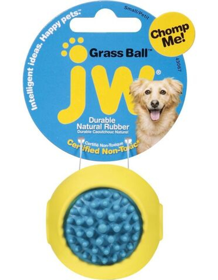 Игрушка J.W. для собак - Мячик с "ежиком" маленький