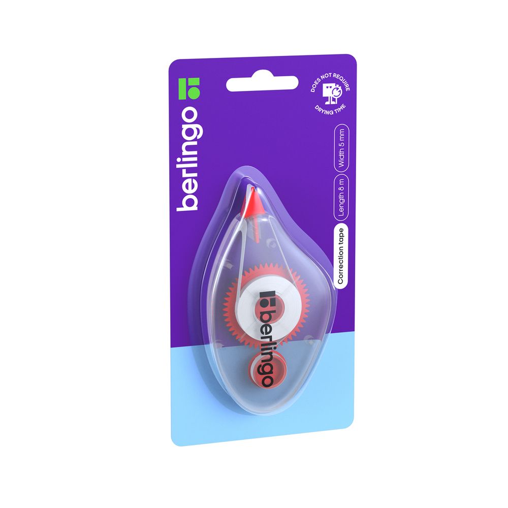 Корректирующая лента Berlingo, 5мм/8м